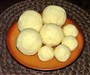 Knödel af brød i terninger