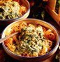 Pasta med spinatsovs a la Cajsa Warg