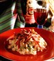 Risotto med tunge, svampe og vin