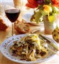 Tagliatelle med gorgonzolasovs