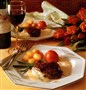 Tournedos med gorgonzolasovs